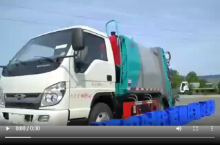 福田時(shí)代壓縮垃圾車